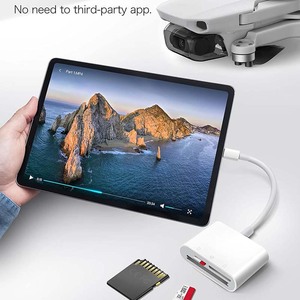 3 khe cắm Loại C CF Đầu đọc thẻ USB C TF <span class=keywords><strong>SD</strong></span> Đầu đọc thẻ cho Samsung Android điện thoại di động máy tính xách tay iPhone <span class=keywords><strong>iPad</strong></span> Máy ảnh bộ nhớ <span class=keywords><strong>sd</strong></span> thẻ - Product Image 2