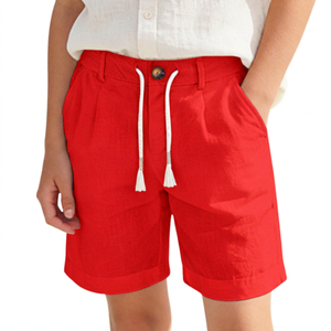 Pantalones Cortos Cargo para Hombre, al Por Mayor, Personalizados, 100% Poliéster, Transpirables, Talla Grande, Largos hasta la Rodilla, Corte Holgado - Product Image 4