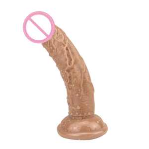 Flexibele zachte realistische transparante dikke vloeibare siliconen waterdichte anale plug buttplug erotische penis zuignap draagbare volwassene - Product Image 3