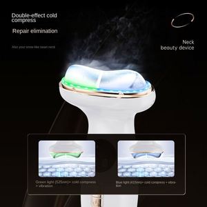 Hot & Cold <b>Neck</b> Beauty Instrument Colorful Lamp Facial <b>Massager</b> Household <b>Face</b> & <b>Neck</b> <b>Lifting</b> Scrapping Device Foreign Patent - Product Image 3