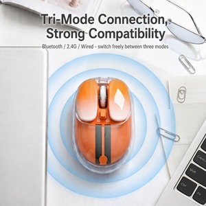 Ratón Inalámbrico M60 Silent Click con Carga Rápida Tipo C y Batería de Larga Duración para <span class=keywords><strong>MacBook</strong></span>, iPad, <span class=keywords><strong>iPhone</strong></span> y PC - Product Image 1