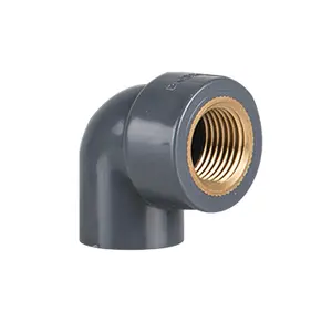 PVC Copper Threaded Elbow 90 Degree Fittings