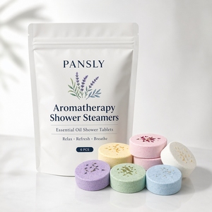 Tablettes de <span class=keywords><strong>douche</strong></span> effervescentes à marque privée, aromathérapie aux huiles essentielles, <span class=keywords><strong>pour</strong></span> soins parfumés en spa - Product Image 1