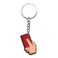 Plüsch-Baumwoll-Fußball-Schlüsselanhänger, 3D-Cartoon-Weichflauschiger Anhänger, Niedliche Taschendekoration, Rucksack-Accessoire, Perfektes Fan-Geschenk
