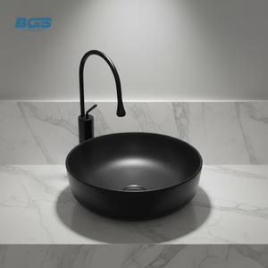 Antique <strong>Vintage</strong> <strong>Bathroom</strong> <strong>Cabinet</strong> for Hotels Single Wash Basin with Tall Countertop Project Vanity - Product Image 1