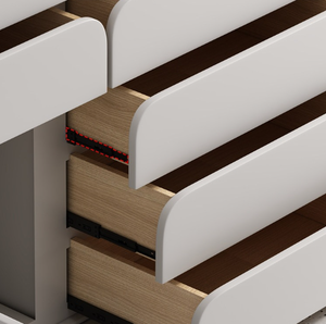 Meuble de rangement pour vernis à ongles, présentoir mural moderne en MDF pour salon de manucure - Product Image 6