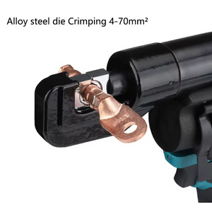 Pince à sertir hydraulique sans fil rechargeable XM-70 21V, 16-70 mm, pince à sertir électrique, cosses en cuivre et en aluminium - Product Image 3