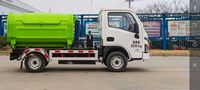 Camion à benne basculante électrique Yuejin 4x2 |   pour le transport d'unités compacteuses mobiles