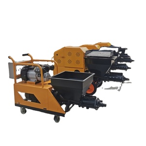 Pulvérisateur de mortier diesel-électrique, machine à projeter le ciment, plâtre mural haute performance - Product Image 1