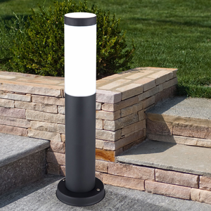 Abat-jour en acier inoxydable ip44 pc colme e27 lampe de pelouse de chemin extérieur éclairage pour jardin extérieur - Product Image 6