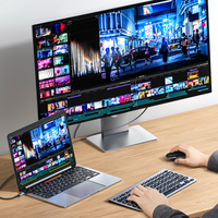 Cable Thunderbolt 4 Tipo-C SAMZHE de 0.5m, 240W 5A PD, Carga Rápida, Cable de Datos y Audio/Video, Cable DisplayPort 1.4 de 8K para Laptop y iPhone