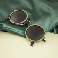 Gafas de Sol de Madera Clásicas Nuevas de Alta Calidad, Gafas de Sol Polarizadas de Madera para Mujer, Gafas de Diseñador Italianas, Gafas de Sol Ecológicas