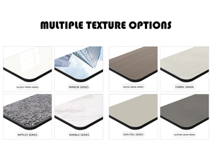 Nhiều màu 1.22*2.44/2.90M HD Pet gương carbon pha lê <span class=keywords><strong>Slate</strong></span> tấm than tre sợi gỗ Veneer PVC tường Bảng điều khiển Hội Đồng Quản Trị - Product Image 4