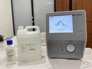 Orijinal minminveteriner 3 parça hematoloji reaktifler Lyse BC20Vet bcbcvet hayvanlar kullanımı için V-3CFL seyreltici V-3D prob temizleyici - Product Image 6