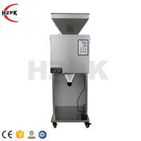 HZGF-1000 Machines de pesage et de remplissage semi-automatiques pour sachets, pots, boîtes et granulés de thé, café, grains