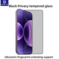 Pellicola Protettiva in Vetro Temperato 9H Anti-spia e Anti-graffio HD Trasparente per Xiaomi 17 Pro Max 5G