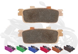 Pastilla de freno trasera de motocicleta para KYMCO Xciting 250/<span class=keywords><strong>300</strong></span> People200/125 <span class=keywords><strong>SYM</strong></span> GTS Citycom/Joyride/Quadlander Citymax/Cruisym/Joymax 200 - Product Image 2
