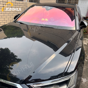 レッド ゴースト カメレオン 86%VLT 自動車 フロントガラス・リアガラス用 ウィンドウ ティント フィルム 太陽光保護 UV・熱遮断 防爆フィルム - Product Image 1