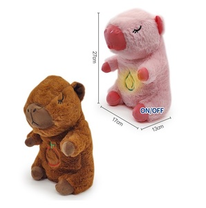 Punto de respiración bebé respiración Koala Peluches De Capibara peluche Capibara felpa respirar Capybara felpa dormir chupete - Product Image 2
