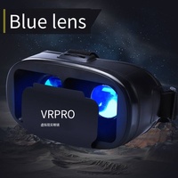 Nouvelles lunettes de réalité virtuelle 3D VR PRO du fabricant Casque de jeu monté sur la tête préféré pour l'utilisation du téléphone portable