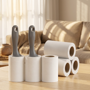 MR.SIGA Plastic <b>Lint</b> Rollers for Pet Hair & Clothing Extra Sticky 540 Sheets Easy Tear Sheets Furniture Use - Product Image 5