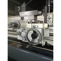 Tour manuel horizontal universel de précision moyenne pour métaux, 220 V, pour tournage de moteurs et de pièces métalliques