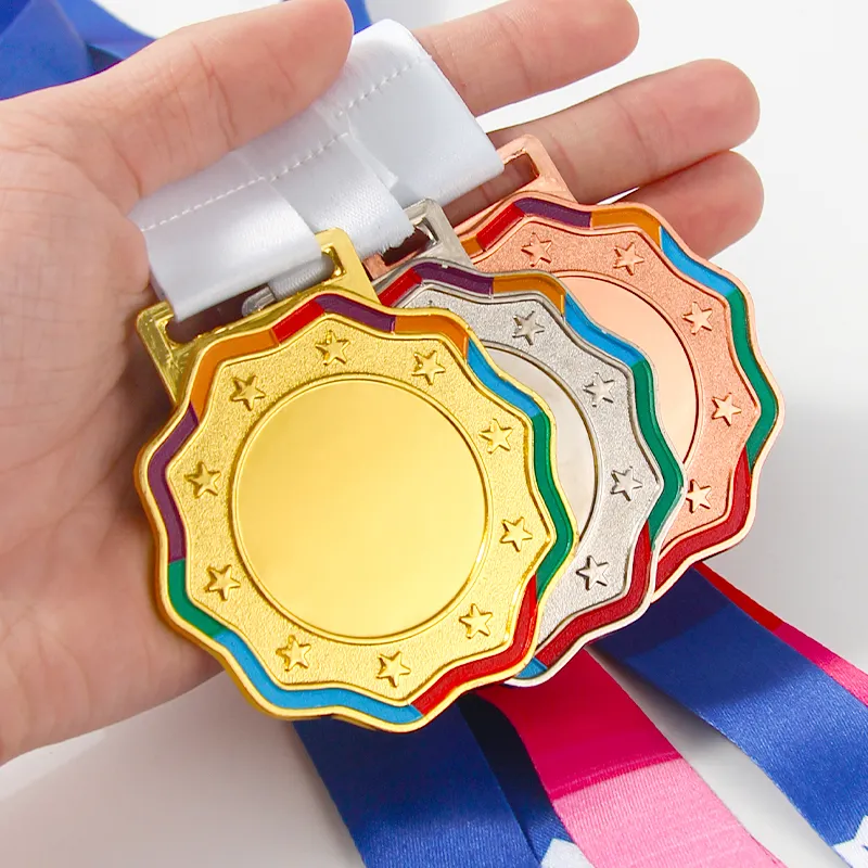 Projete sua própria medalha Basketball Running Marathon Football Sport Trophy