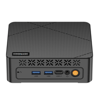 Origimagic E3 Mini PC Intel Core I3 5005U 8GB DDR3L RAM 512GB SSD Intel HD Graphics 5500 Dual untuk USB-C/WiFi/BT Bisnis Mini