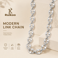 Bracelet ovale creux en acier inoxydable, design géométrique tendance et de luxe léger, pour hommes et femmes, idéal comme cadeau