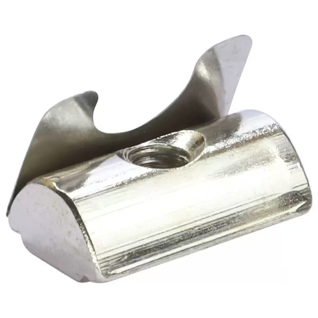 European Standard Zinc Plated T Slot Nut Hammer Head for Mining Industrial Aluminum Profile Accessories M3-M8