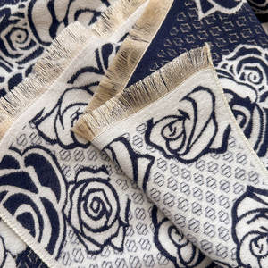 Écharpes d'Hiver Chaudes et Épaisses en Cachemire de Haute Qualité pour Femme, Châle Pashmina de Luxe Imprimé en Laine Double Face - Product Image 4