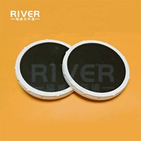 Diffuseur de bulles fines de type disque pour bassin, EPDM+PP, oxygène micro-nano bulles, diamètre 260 mm, débit 1,5-6 m/h, garantie 1 an