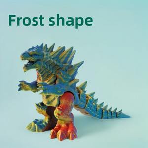 مخصص 3D مطبوعة شكل حيوان لعب للأطفال-ديناصور صغير <span class=keywords><strong>Godzilla</strong></span> هدايا تمثال سطح المكتب للأولاد والأطفال بالجملة - Product Image 3