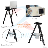 Équipement radioactif à rayons X de poche vétérinaire médical Système DR pour animaux Hôpital vétérinaire Machine à rayons X numérique portable