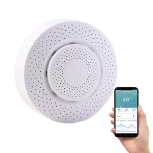 5 in 1 Tuya Zigbee Wifi Smart Air Box with Temperature and Humidity Formaldehyde VOC Carbon Dioxide Detection