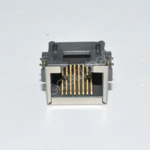 Denentech nhà máy chuyên nghiệp 8P8C thẳng SMT chìm RJ45 Ethernet nối RJ45 connecteur để bán