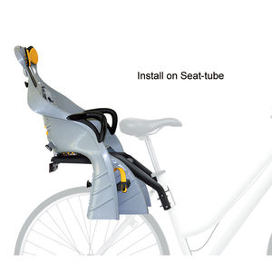 Portabebés para Bicicleta SUNNYWHEEL BC-193 con Marco de Bloqueo Rápido, Capacidad de 22 kg, Reposacabezas y Reposapiés Ajustables, Sin Necesidad de Herramientas - Product Image 3