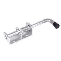 Loquet de sécurité à ressort robuste pour portail coulissant, en acier inoxydable, avec loquet à ressort, pour porte, armoire