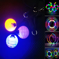 Boule lumineuse LED pour la danse, jouet boule lumineuse Poi