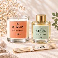AIKUN Ensemble diffuseur d'huiles essentielles naturelles sans flamme, parfum frais, développement de senteurs personnalisées, idéal pour les événements de mariage