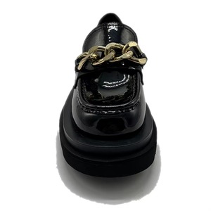 Zapatos de Plataforma Impermeables de Lujo Personalizados, Forro Superior de Cuero Genuino, Tela Elástica, Mocasines de Crin, Suela de Goma, Sin Cordones - Product Image 4