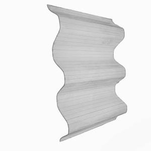 Plaques en fibre de verre FRP ignifuges au design moderne, flexibles, ondulées, écologiques, revêtement PVDF, toiture en <span class=keywords><strong>polycarbonate</strong></span>, garantie 5 ans, sur mesure - Product Image 1