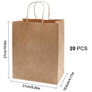 Custom Fsc Certified Accepted Wedding Gift Craft Paper Bag Custom Printing <b>Cheap</b> Brown Shopping Plain Kraft Paper Bag - Product Image 6