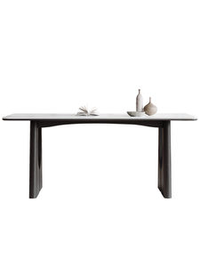 Set Tavolo da Pranzo e Sedie <span class=keywords><strong>in</strong></span> Stile Nordico Semplice, Rettangolare, <span class=keywords><strong>in</strong></span> <span class=keywords><strong>Legno</strong></span> Massello Ecologico Fatto a Mano con Piano <span class=keywords><strong>in</strong></span> Marmo, per Arredamento Casa - Product Image 5