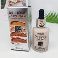 Crema BB Natural de Alta Calidad, Cobertura Líquida, Corrector Impermeable de Larga Duración 24H, Antienvejecimiento, Blanqueador, Protector Solar, Acné
