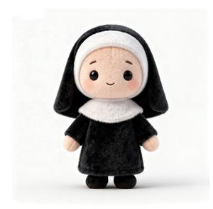 Peluche religieuse personnalisée avec logo brodé – Jouet en peluche chrétien pour souvenirs religieux - Product Image 2