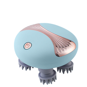 Masajeador de Cabeza Eléctrico Recargable Inalámbrico, Masajeador de Cuero Cabelludo, <span class=keywords><strong>Relajante</strong></span> de Cabeza para Aliviar el Estrés, Portátil - Product Image 1