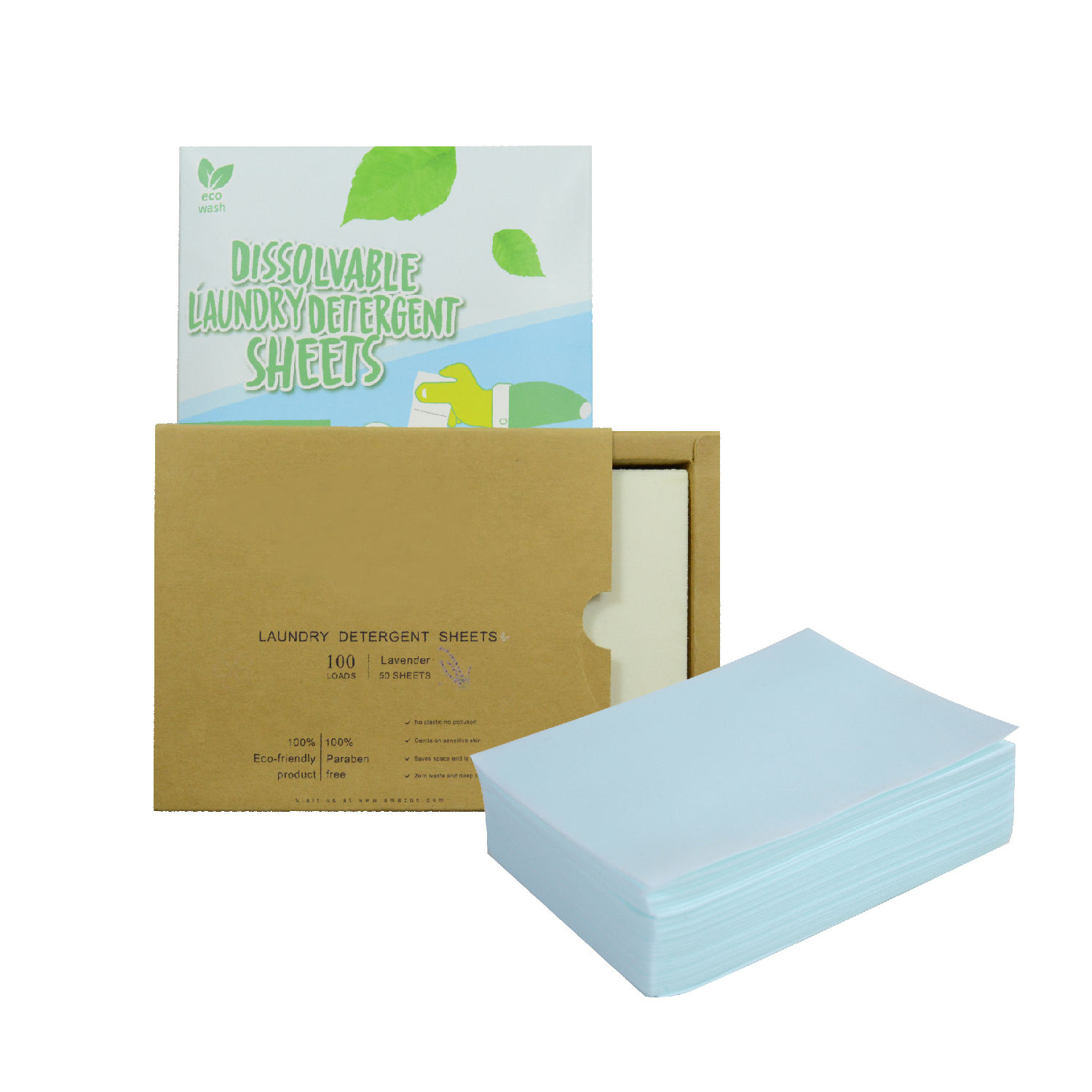 แผ่นซักผ้าธรรมชาติ