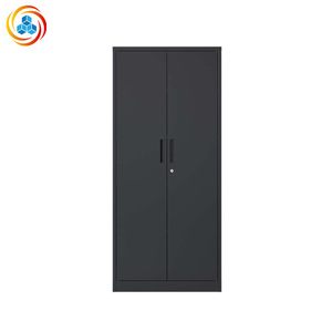 Metal Filing Cabinet with Key Lock, Modern Design, 4 <b>Adjustable</b> <b>Shelves</b>, Easy Assembly, for Home Office Warehouse Storage - Product Image 2