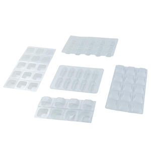 Capsules de pilules en plastique, 100 pièces, plateau d'emballage de Blister, matériel vierge personnalisé - Product Image 6